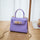 Fashion Ladies Simple PVC Jelly Bag