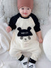 Outing In Spring Foreign Style Romper Spring Baby Boy One-piece Clothes