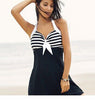 One-piece Swimsuit Navy Brief Skirt Swimsuit