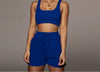 Pure Color Double Vest Shorts Sports