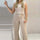 New Solid Color Sleeveless Tight-fitting Trousers-belted