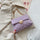 Ladies One Shoulder Crossbody Lingge Chain Bag
