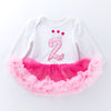 Birthday One-piece Dress Factory Outlet For Baby 0-2 Years Old Festive Romper Dress