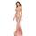 Sling Halter Dress, Deep V-neck Stretch Sequined Mopping Dress