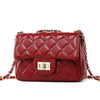 Women's rhombic chain bag