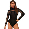 Mesh stitching bodysuit