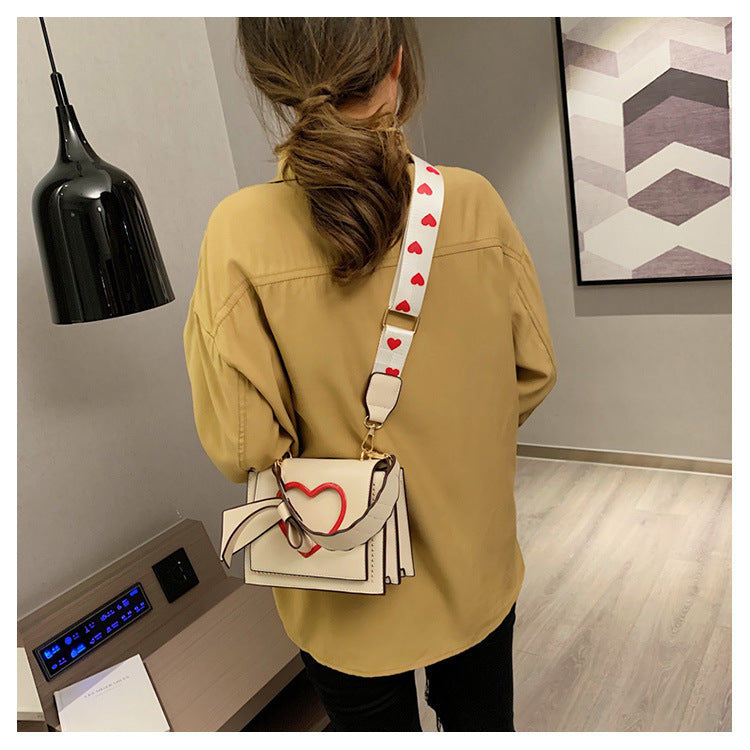 Bow small square bag