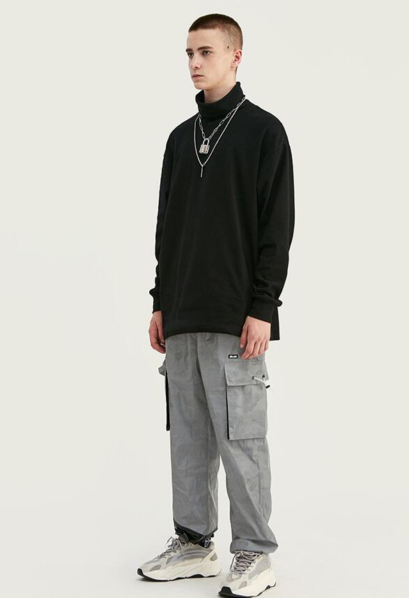 Men''s Wear  Fall 2021 New European And American Trendy Street Dark Camouflage Men''s Three-dimensional Pocket Loose Sports Pants