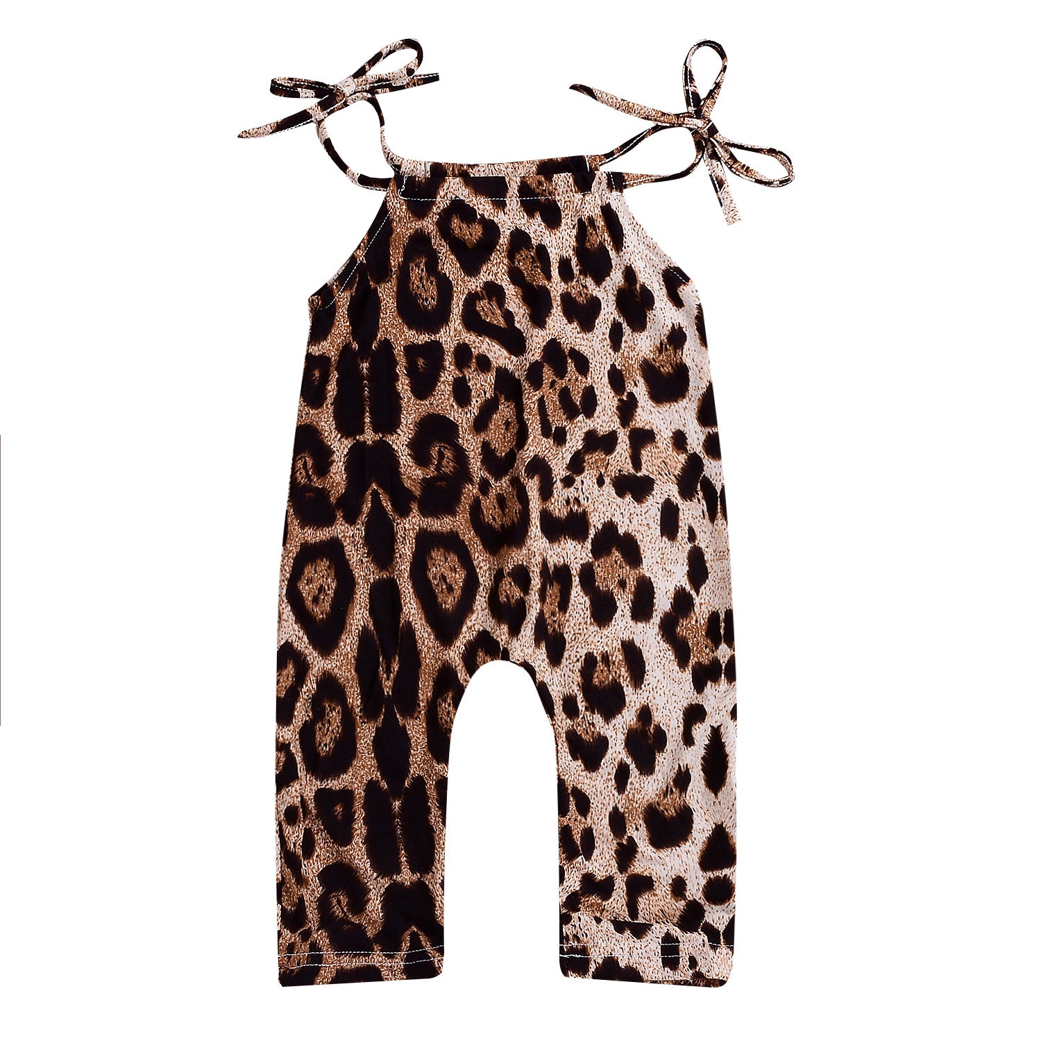 Cotton Leopard Suspenders