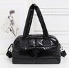 Pure black down bag