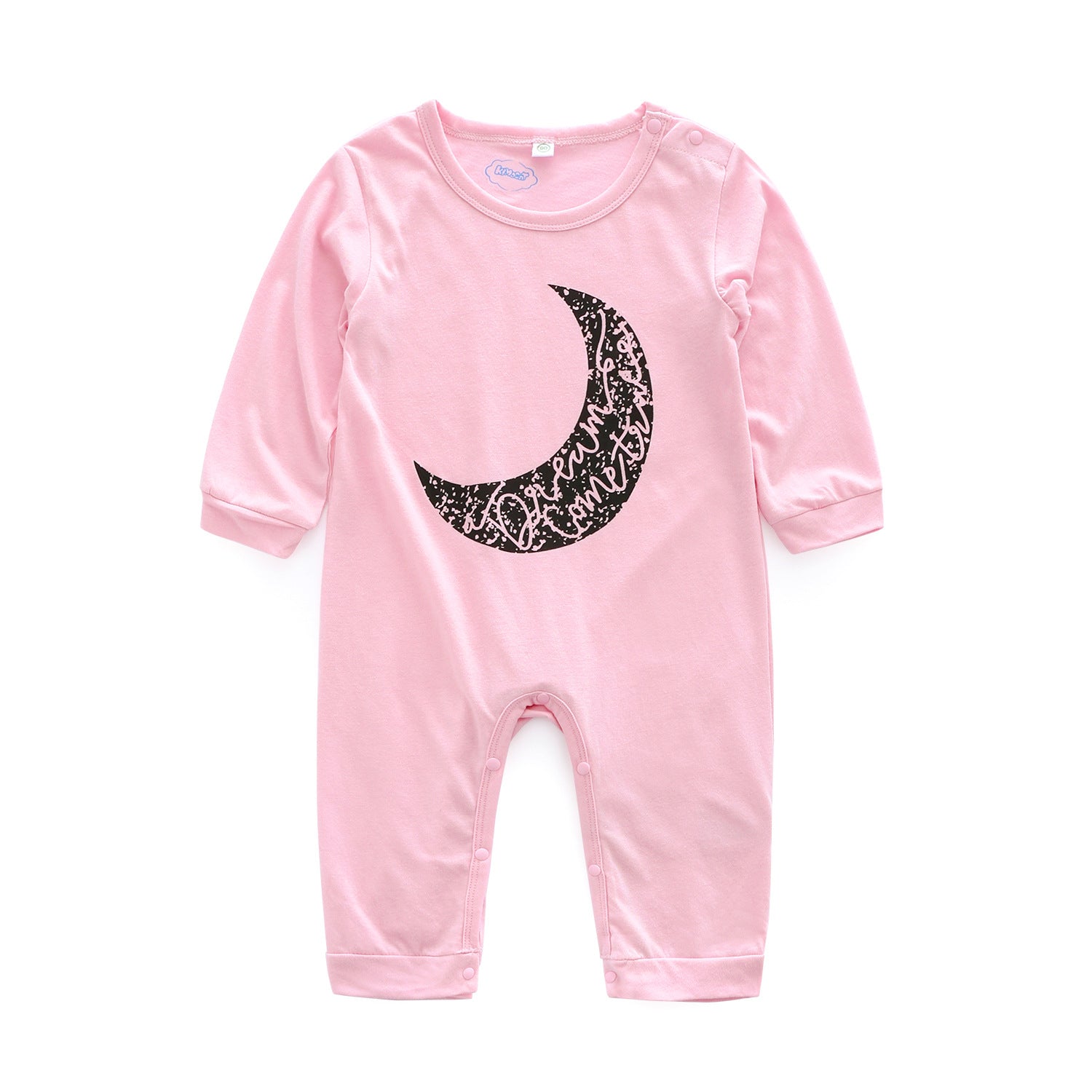 Girl moon monogram jumpsuit climbing suit