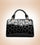 Fashion embossed mobile handbag