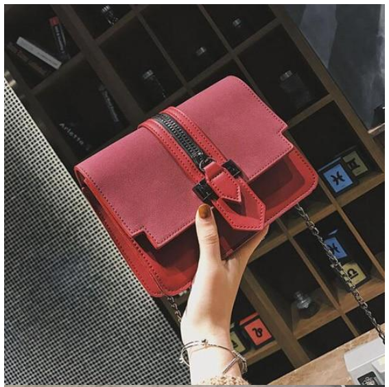 New wave matte small square bag female mini shoulder chain small bag messenger bag wild party
