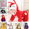 Baby onesies spring and autumn animal styling robes boys and girls climbing clothes