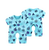 Baby onesies short-sleeved cotton baby clothes summer thin section male newborn clothes female summer romper