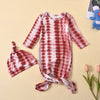 Tie-dye Long-sleeved Baby Sleeping Bag Cotton Suit For Boys And Girls