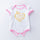 Summer new men's and women's baby triangle romper
