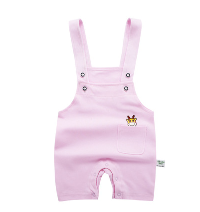 0-3 years old baby bib summer boy baby boy strap shorts baby girl toddler summer pants