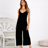 Linen cotton new women's casual jumpsuit