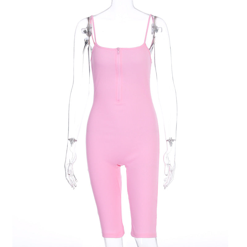 Sports fitness jumpsuit