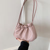 Fashion Simple One-shoulder Fold Cloud Bag