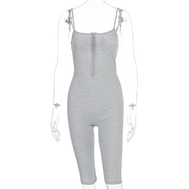 Sports fitness jumpsuit