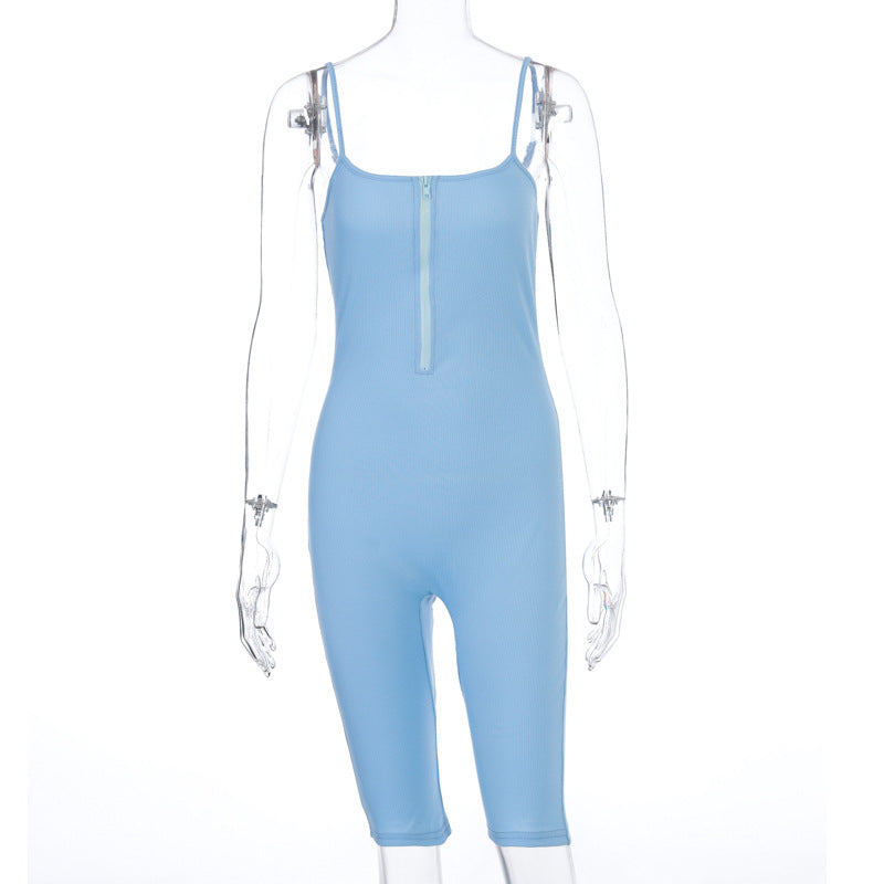 Sports fitness jumpsuit