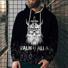 3D Digital Printing Loose Hooded Sweatshirt
