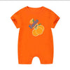 Baby clothes summer short sleeve 0-3-6-9-12 months cotton summer soda cola wild baby romper