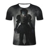 Joker 3D Digital Printing Round Neck Short Sleeve T-Shirt