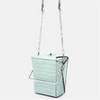 One-shoulder bucket bag