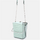 One-shoulder bucket bag