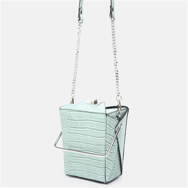 One-shoulder bucket bag