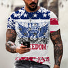 New Men Summer 3Dt Shirt Top Printed Street Short Sleeve