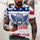New Men Summer 3Dt Shirt Top Printed Street Short Sleeve