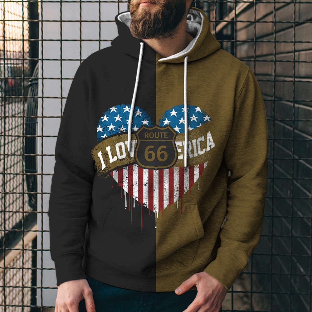 3D Digital Printing Sports Hoodie Sweatshirt