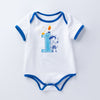 Summer new men's and women's baby triangle romper