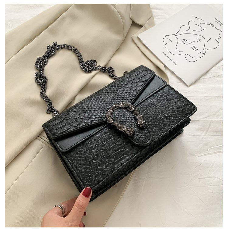 Chain Bacchus One Shoulder Crossbody Bag