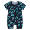 Newborn printed double zip bodysuit