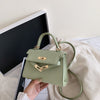 Lock female bag single shoulder messenger small bag