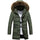 Men s Warm Overcoat Winter Coat Parka Hooded Jackets