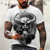 New Men Summer 3Dt Shirt Top Printing Street Short Sleeves