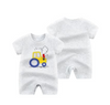Baby onesies short-sleeved cotton baby clothes summer thin section male newborn clothes female summer romper