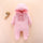 Baby hooded romper