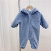 Baby Jumpsuit With Thickened Warm Winter Romper