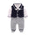 Baby boy's long-sleeved footsuit