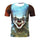 Joker 3D Digital Printing Round Neck Short Sleeve T-Shirt