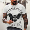 New Men Summer 3Dt Shirt Top Printing Street Short Sleeves