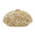 Shell-shaped flower gemstone bag evening bag rhinestone clutch