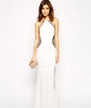 Amazon, eBay, European and American women's dress late dress sexy body long dress woman 7004